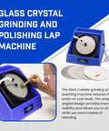 8 Inch Slant Cabber Lapidary Polisher Kit For Gemstones And Crystals, Flat Lap Stone Shaper, machine with accessories