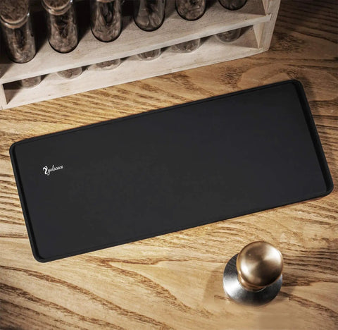 Espresso Tamper Mat Non Slip Food Grade Silicone Pad For Tamping Station Barista Accessory 5 Inch By 12 Inch on countertop