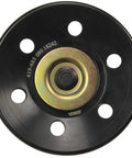 Dorman 419-685 accessory drive belt idler pulley, black with gold-toned center, front view