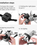 Installation of Drone Payload Dropper Airdrop System For DJI Mini 5 Pro Mini 3 Mini 4 Pro Mini 4K Mavic 3 Pro and More shown step-by-step.