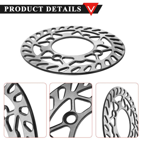 190mm Front Brake Disk Rotor With Pad For 110Cc 125Cc 150Cc Dirt Bikes ATV Aluminum Alloy