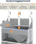 Game Changing Over The Door Organizer With Six Hella Roomy Clear Pockets For Sneakers Accessories And Daily Gear Heavy Duty Hanging Closet Rack To Declutter Any Tight Room Today with support straps and structural tubing.