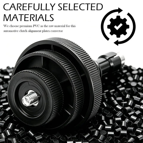 Sick Car Clutch Alignment Tool Kit With Dual Expansion Clamps for smooth transmission install, featuring PVC construction and precision design.