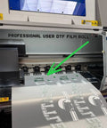 DTF Transfer Film Roll 24 Inch Wide 328 Feet Long for Direct To Film Printing Clear PET Sheets in DTF printer