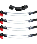Fuel Filler Kit For Race Jugs With Ball Valve Hose Fifteen Inch Connector Fits Sportsman Jugs And Most Fuel Containers Ideal For Scribner Tanks And Motorsport Refueling On The Go