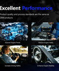 Heavy Duty Serpentine Belt For Honda CrV And Dodge Ram Fit 2004 To 2006 Models performance benefits images including engine power and stability.