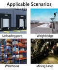Heavy Duty Led Traffic Signal Light For Loading Docks And Car Washes With Easy Push Button Control shown in unloading port, weighbridge, warehouse, mining lanes.