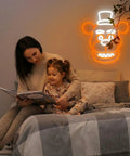 Frendy Neon Sign For Wall Decor With Remote Control, LED Neon Lights for game room or dorm, birthday gift for kids, 338 mm by 259 mm