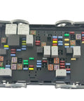 Direct Fit Engine Fuse Box 22798218 with detailed color-coded fuses and relays for 2010-2014 Chevy Tahoe Suburban Silverado GMC vehicles.