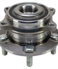Close-up of Two Piece Front Wheel Bearing And Hub Assembly Kit For Hyundai Sonata Tucson Veloster N And Kia Optima Sportage