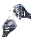 Adjustable wrench close-up from Bike Chain Tools Kit With Chain Whip And Cassette Removal Tool Sprocket Remover For Hubs