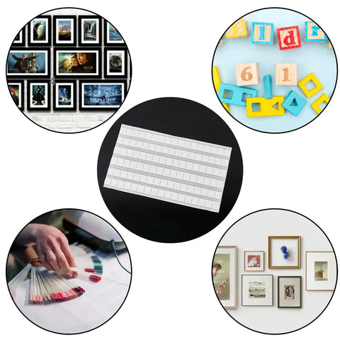 Adhesive Poster Putty 96 Pack Non Toxic Sticky Mounting Putty Reusable And Removable Wall Safe Tack Putty For Hanging Pics Posters Notes Art And Kids Crafts White, white blocks