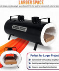 Portable Propane Blacksmith Forge With Beefy Double Burner 2600F Rated For Knife Making Bladesmithing