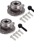 2 Pack Front Wheel Bearing Hub Assembly For Audi And Volkswagen With ABS Fits A3 Quattro Q3 TT 12-18 Beetle 09-17 CC 07-16