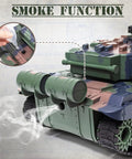 1:18 RC Tank With 2.4GHz Remote Control Realistic Russian T90 Beefed Up Battle Ready Tank With Smoke Function Demonstration