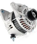 Front view of Beefed Up 100 Amp 12V Car Alternator Replacement For Mazda CX 5 CX 3 MX 5 Miata Mazda 3 6 Toyota Yaris iA Scion iA