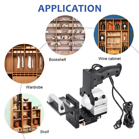 2-In-1 Invisible Fastener Slotting Bracket And Router Mortising Jig For Mortise And Tenon Work, Slotting Locator with applications