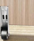 Heavy Duty Sliding Door Wheels Serving Up A Slick Smooth Glide To Fix Sag On Driveway Garden Or Farm Gates Quick No Fuss Universal Fit With Silent Non Marring Track Rollers, close-up of roller mechanism.