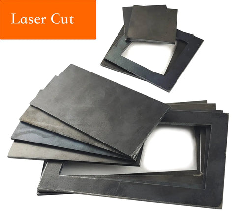 Beginner Friendly Welding Practice Coupons Set 12 Pcs 3x5 2x4 3x3 And 2x2 Inch Made From 11 Gauge Premium Mild Steel