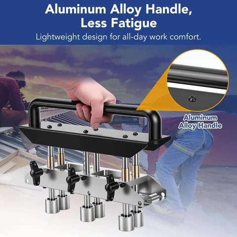 Three Station Roller For Bending Metal Roofing Materials From Zero To Ninety Degrees With Large Radius Sheet Metal Bead Roller
