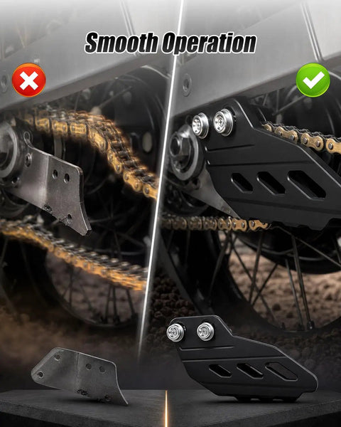 Dope Off Road Chain Guide Fit For Yozma In10 And In10 Pro Ebike, showcasing black design, smooth operation, and drivetrain protection.