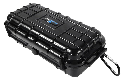 Black Rugged Waterproof Thermal Imaging Camera Case for FLIR One Pro Gen 3 Topdon Tc002C Fluke TC01A TC01B Cameras with crushproof shell.