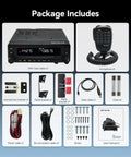 Image showing package contents of Dual Band Ham Radio Cross Band Repeater And Mobile Transceiver Two In One Superheterodyne Receiver