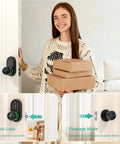 Keyless Entry Smart Door Lock With Fingerprint, Keypad And App Control For Front Door, Easy Installation, Auto Lock Feature