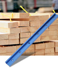 Pro Grade Aluminum T Slot Miter Track Jig For Router Tables And Fences With Anodized Surface next to stacked timber