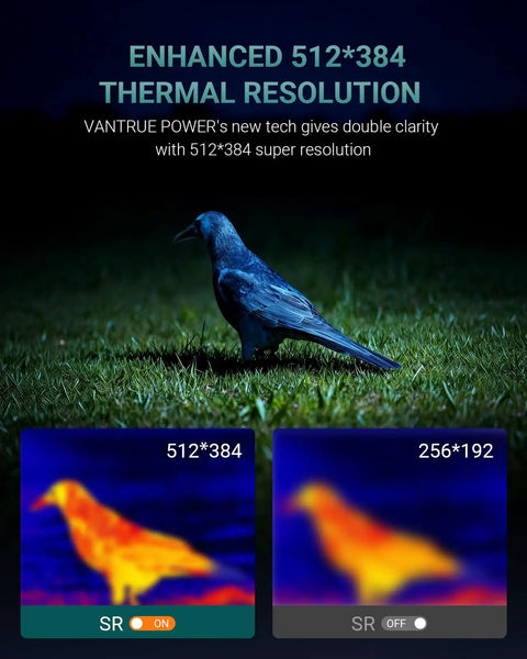 Thermal Imaging Camera For Android With 512x384 Super Resolution And 25Hz Refresh Rate From Minus Four To One Thousand Twenty Two Fahrenheit Infrared Imaging For Android Phones And Tablets featuring animal imaging comparison.