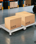 Heavy Duty Stainless Steel Shelving Three Pack Built Different For Serious Garage Storage Up To Seven Hundred Pounds Per Shelf Rust Resistant Warehouse Organization Total Knockout Deal with stacked boxes.