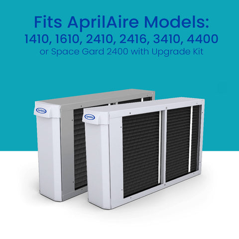 413CBN Replacement Filter For Whole House Air Purifiers MERV 13 Carbon For Allergy And Odor Reduction 16x25x4 Air Filter Pack Of 1 shown fitting Aprilaire models