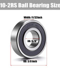 Heavy Duty Deep Groove Ball Bearings Five Eighths Bore One And Three Eighths Inch Outer Diameter Eleven Thirty-Seconds Width