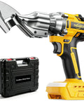 Top Rated Cordless Metal Shear Compatible With Dewalt 20V And 60V Battery Tools. Lightweight electric tin snips with case.