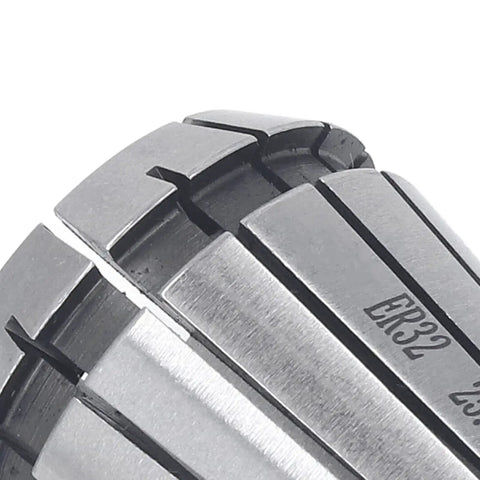 Heavy Duty Spring Collet Chuck Made Of Precise Cemented Carbide For Milling Machine Lathe Accessories With Firm Clamping Grip 25mm Size close-up view