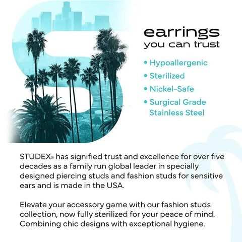 Sensitive Ears Nickel Safe Stainless Steel Ball Stud Earrings 4mm Hypoallergenic With Surgical Posts For All Day Everyday Comfort Women And Men High Fashion Jewelry