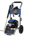 Electric Pressure Washer With 3000 Max PSI And 1.76 Max GPM Induction Motor Onboard Soap Tank 25 Ft Hose Spray Gun And Wand 5 Nozzle Set