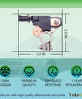 Premium Durability Direct Bolt Fit Battery Current And Voltage Sensor For Dodge Charger Ram 1500 Jeep Wrangler Chrysler 300 top view with dimensions.