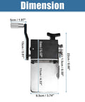 Dimensions of Bead Roller Tool Five Eighths Inch Tubing Beader for Intake and Intercooler Piping with measurements