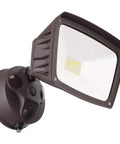 Dusk To Dawn Outdoor Flood Light With Photocell For Garage And Yard 28W 3400Lm IP65 Waterproof Exterior Lighting 5000K Daylight ETL Listed 100-277V Energy Efficient Security Floodlight
