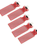 5 Pack Water Level Sensor Module For Arduino And Raspberry Pi Liquid Level Detector With 62x20x8 mm Size Red Visual Indicator