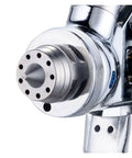 High Atomizing Paint Sprayer With Slick Stainless Steel Nozzle For Cars And Furniture close-up of stainless steel nozzle.