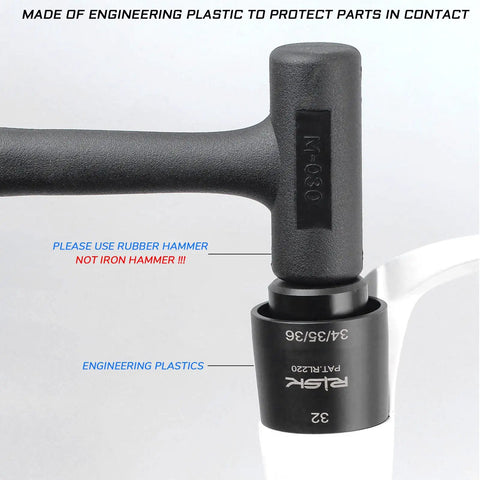 4 In 1 Fork Dust Seal Installation Tool For Bike Suspension Forks DIY Ready Driver And Wiper Guide on 32mm fork