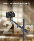 Overhead Desk Mount For Cameras And More Flexible Arm Stand With 360 Degree Ball Head supporting DSLR up to 2kg