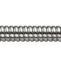 Ultra Lightweight 100 Ft Garden Hose With No Tangle Anti Kink Design, close-up of durable coiled metal design