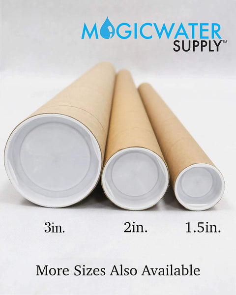 Heavy Duty Kraft Mailing Tubes 3 Inch By 36 Inch Six Pack Spiral Wound For Shipping And Storing Posters Arts Crafts And Documents Made In USA Protects From Damage During Handling And Transit