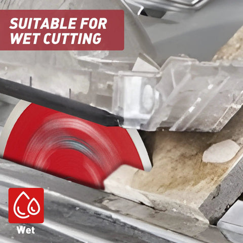 Seven Inch Diamond Saw Blade For Ceramic And Porcelain Tile Wet Cutting Advanced Ceramic Diamond Technology Pro Grade Clean Cuts