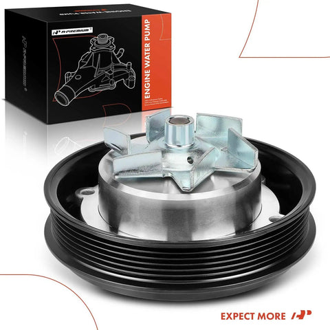 Engine Water Pump With Gasket And Pulley For Chevy Silverado 1500 2014-2020 Suburban 2015-2020 Camaro 2016-2020 Tahoe 2015-2020