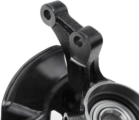 Close-up view of Beefy Front Steering Knuckle And Wheel Bearing Hub Assembly for Hyundai Sonata 2011 2012 2013 Right Passenger Side