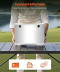 Hella Durable Aluminum Battery Box Fits Group 24 And 31 Marine Trolling Motors With Cool Airflow And Rust Proof Shield, portable for outdoor use.